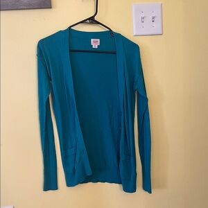 Merona Women's Vibrant Blue Cardigan Sweater